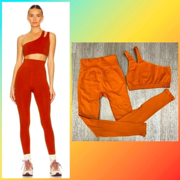 Camila Coelho Pants - Camilla Coelho Activewear Set(1 shoulder strap Top&7/8 leggings)NWOT!